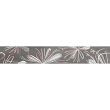 бордюр Azori Sonnet Grey Flower 50.5x6.2 в www.CeramicTileCenter.ru