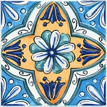 Керама Марацци декор Капри STG\A456\5232 20х20 в www.CeramicTileCenter.ru