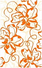 Нефрит декор Монро 04-01-1-09-00-35-050-0 оранжевый 25х40 в www.CeramicTileCenter.ru