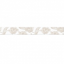 бордюр Azori Mallorca Beige Floris 7.5х63 в www.CeramicTileCenter.ru
