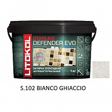 затирка эпоксидная Litokol Starlike Defender Evo S.102 Bianco Ghiaccio 1 кг.