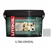затирка эпоксидная Litokol Starlike Defender Evo S.700 Crystal 1 кг.