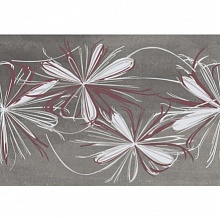 декор Azori Sonnet Grey Flower 20.1x50.5 в www.CeramicTileCenter.ru