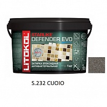 затирка эпоксидная Litokol Starlike Defender Evo S.232 Cuoio 1 кг.
