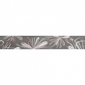 бордюр Azori Sonnet Grey Flower 50.5x6.2