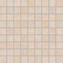 мозаика Tubadzin Woodbrille beige 30x30 в www.CeramicTileCenter.ru