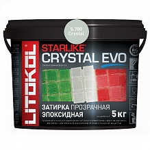 затирка эпоксидная прозрачная Litokol Starlike Evo S.700 Crystal 5 кг.