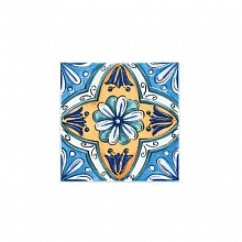 вставка Керама Марацци Капри STG\A489\1146H майолика 9.8х9.8 в www.CeramicTileCenter.ru