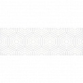 Ласселсбергер декор Парижанка 1664-0183 геометрия белый 20х60