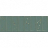 Ласселсбергер декор Роса Рок 1664-0214 зеленый 20x60