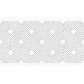 декор Ласселсбергер Мореска 1641-8631 белая геометрия 20х40