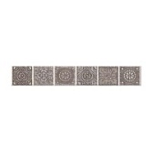 бордюр Azori Grazia Mocca Nefertiti 40.5х6.2