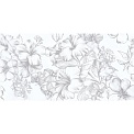 Azori Carrara Flowers 31.5x63