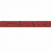 бордюр Azori Vela Carmin Stella 6.2х50.5