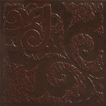 вставка Керамин Каир 4Д коричневый 14.7х14.7 в www.CeramicTileCenter.ru
