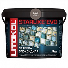 затирка эпоксидная Litokol Starlike Evo S.230 Cacao 5 кг.
