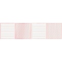бордюр Axima Агата В розовая 25х6.5