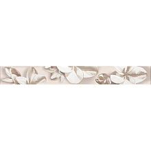 бордюр Azori Amati Plumeria Beige 50.5x6.2 в www.CeramicTileCenter.ru