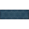 декор Ласселсбергер Парижанка 1664-0180 геометрия синяя 20х60