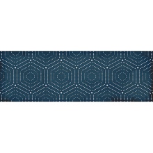 декор Ласселсбергер Парижанка 1664-0180 геометрия синяя 20х60 в www.CeramicTileCenter.ru
