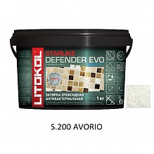 затирка эпоксидная Litokol Starlike Defender Evo S.200 Avorio 1 кг.