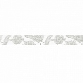 Azori бордюр Mallorca Grey Floris 7.5х63